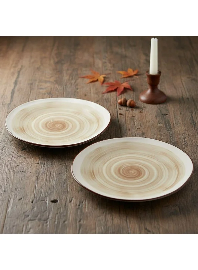 Fissman 2-Piece Plates Glide 21cm (Porcelain)